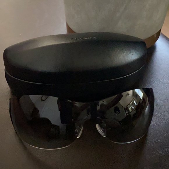 PRADA unisex wrap sunglasses. - Picture 5 of 6